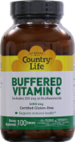 Country Life Buffered Vitamin C Tablets 1000mg 100 Count Perspective: Main