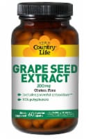 Country Life Grape Seed Extract Capsules 200 mg Perspective: Main