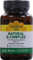 Country Life Natural E Complex Softgels