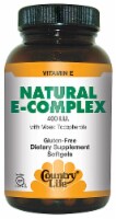 Country Life Natural E-Complex Softgels 400 IU 180 Count Perspective: Main