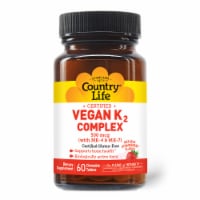 Country Life® Vegan K-2 Complex 500mg Perspective: Main