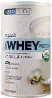 BioChem Vanilla Flavor Whey Protein Powder Perspective: Main