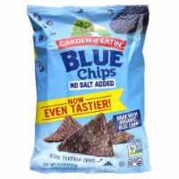 Garden of Eatin' No Salt Blues Tortilla Chips 10 OZ Perspective: Main