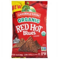 Garden of Eatin'® Organic Red Hot Blues® Corn Tortilla Chips Perspective: Main