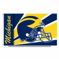 Bsi Products Helmet Design Michigan Wolverines Flag Perspective: Main