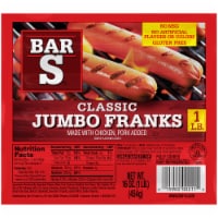 Classic Jumbo Franks Hot Dogs