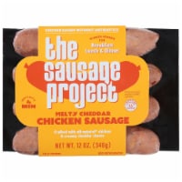 The Sausage Project Melty Cheddar Chicken Sausage Perspective: Main