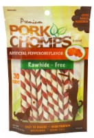 Pork Chomps Pepperoni Flavor Mini Twist Dog Treats Perspective: Main