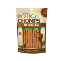 Pork Chomps® Roasted Rawhide-Free Mini Twist Dog Treats Perspective: Main