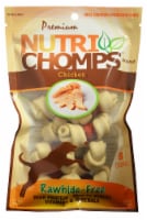 Scott Pet Products TT98804 Premium Pork Nutri Chomps Mini Chicken Knot with Flavor Wrap Dog T Perspective: Main