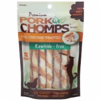 Pork Chomps™ Real Chicken Wrapped Rawhide-Free Dog Treats Perspective: Main