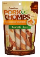 Nutri Chomps Premium Pork Chomps Chicken Wrapped Dog Treats