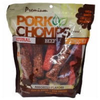 Pork Chomps® Assorted Flavor Crunchy Dog Treats Perspective: Main