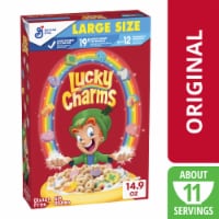 General Mills Lucky Charms Large Size Cereal Perspective: Main