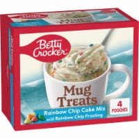 Betty Crocker™ Rainbow Chip Cake with Rainbow Chip Frosting Mug Treats