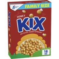 Honey Kix Crispy Corn Puffs Whole Grain Breakfast Cereal Perspective: Main