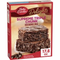 Betty Crocker Delights Triple Chunk Supreme Brownie Mix