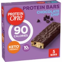 Protein One 90 Calorie Chocolate Chip Keto Friendly Protein Bars Perspective: Main