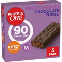 Protein One 90 Calorie Chocolate Fudge Keto Friendly Protein Bars Perspective: Main