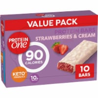 Protein One 90 Calorie Strawberries & Cream Protein Bars