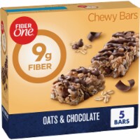Fiber One Chewy Bars Oats & Chocolate Granola Bar Snacks