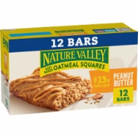 Nature Valley Soft Baked Oatmeal Squares Peanut Butter Snack Bars