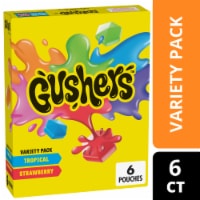 Gushers Variety Pack Fruit Flavored Snacks Perspective: Main