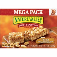 Nature Valley Sweet & Salty Nut Peanut Granola Bars Perspective: Main