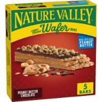 Nature Valley Whole Grain - Peanut Butter Chocolate Wafer Bars Granola Lunch Box Snacks
