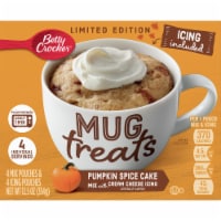 Betty Crocker Pumpkin Spice Cake Mug Treats Packets Perspective: Main