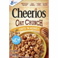 Cheerios Oat Crunch Oats 'N Honey Sweetened Multigrain Cereal Perspective: Main