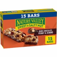 Nature Valley Sweet and Salty Dark Chocolate Peanut Almond Nut Bars Perspective: Main