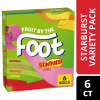 Fruit by the Foot Gluten Free Starburst Fruit Flavored Snacks Variety Pack
