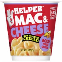 Hamburger Helper™ Bold Three Cheese Mac & Cheese Microwave Cup Perspective: Main