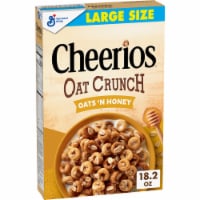 General Mills Cheerios Oat Crunch Oats 'N Honey Large Size Cereal
