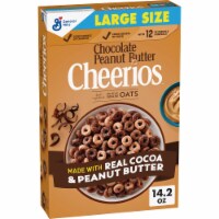General Mills Chocolate Peanut Butter Cheerios Large Size Cereal