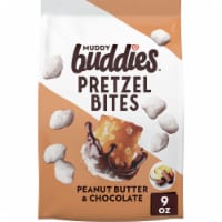 Chex Mix Peanut Butter and Chocolate Muddy Buddies Pretzel Bites Perspective: Main