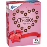 General Mills Chocolate Cheerios Happy Heart Shapes Bag Cereal Perspective: Main