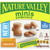 Nature Valley™ Peanut Butter Mini Sandwiches Perspective: Main