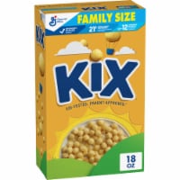 General Mills Kix Crispy Corn Puffs Family Size Cereal Perspective: Main