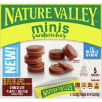 Nature Valley™ Mini Chocolate Peanut Butter Sandwiches Perspective: Main