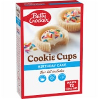 Betty Crocker Ready to Bake Birthday Cake Cookie Cups Perspective: Main