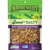 Nature Valley® Sweet & Salty Dark Chocolate Pretzel Peanut Granola Perspective: Main