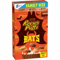 General Mills Reese's Puffs Bats Large Size Halloween Cereal Perspective: Main