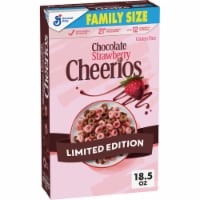 General Mills Chocolate Strawberry Cheerios Family Size Cereal Perspective: Main