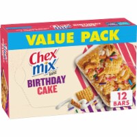 Chex Mix Birthday Cake Treat Bars
