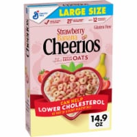 General Mills Strawberry Banana Cheerios Large Size Cereal Perspective: Main