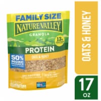 Nature Valley Whole Grain Oats 'n Honey Crunchy Granola Bars Bulk Lunch Box  Snacks, 6 ct / 8.94 oz - Kroger