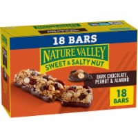 Nature Valley Sweet & Salty Nut Dark Chocolate Peanut Almond Granola bars Perspective: Main