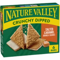 Nature Valley Whole Grain Salted Caramel Crunchy Dipped Granola Squares